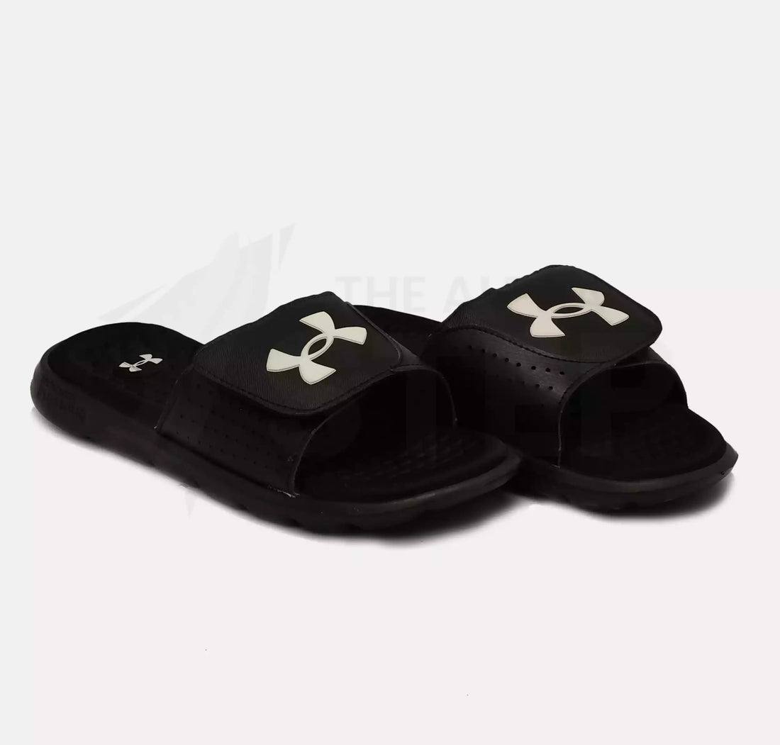 Under Armour Slides (Black)