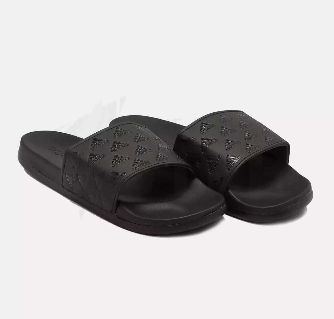 Adidas Cloud foam Slides (All Black)